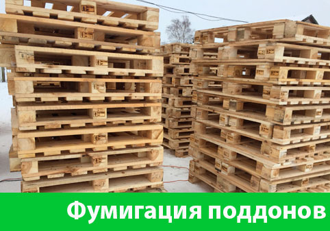 Фумигация поддонов в городе Ржев